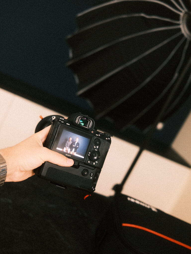 Teamaufnahme für die Außendarstellung eines Unternehmens