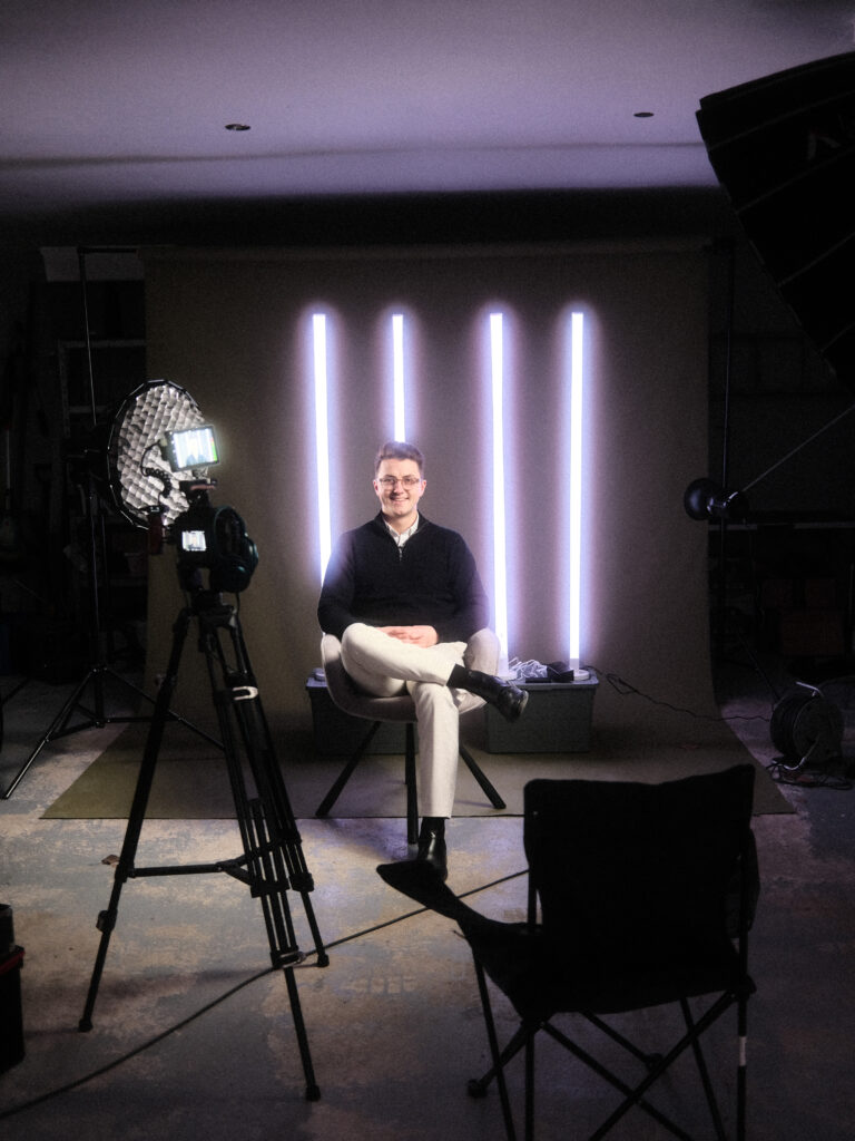 Zeitlose Portraitaufnahme für den digitalen Auftritt